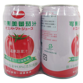 可果美 蕃茄汁(有鹽) (340ml*4罐/組)