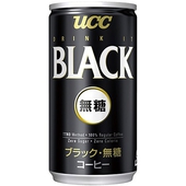 UCC 無糖咖啡 (185gx6罐/組)