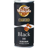 韋恩咖啡 特濃黑咖啡 (210ml*6罐/組)