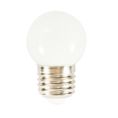 大拇指 LED圓形燈泡-白光 (1.5W/E27/1入)