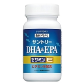 三得利 魚油 DHA＆EPA+芝麻明軟膠囊(日本靜岡縣) (120顆/瓶)