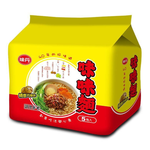 味丹 味味麵-精燉肉燥(78gx5包/組)
