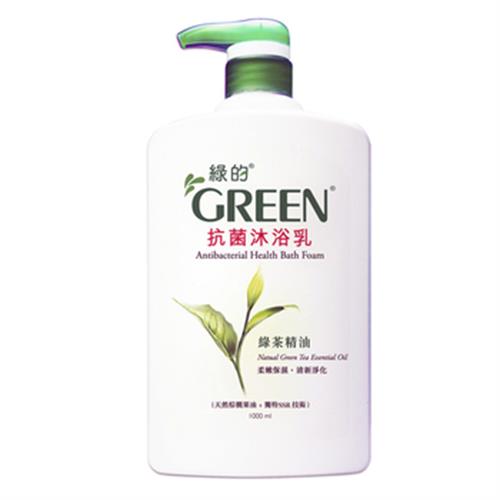 GREEN綠的 抗菌沐浴乳-綠茶(1000ml)