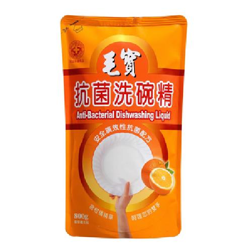 毛寶 洗碗精補充包-柑橘抗菌(800g/包)