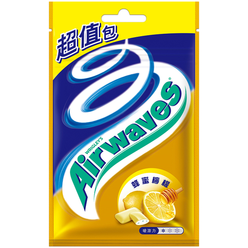 Airwaves 口香糖超值包-蜂蜜檸檬(62公克/袋)