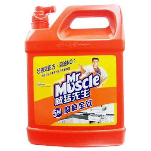 威猛先生 廚房超強效清潔劑(4000ml/瓶)