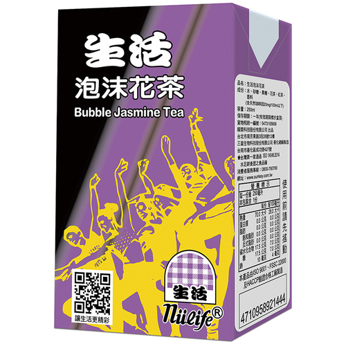 生活 泡沫花茶(250mlx24包/箱)
