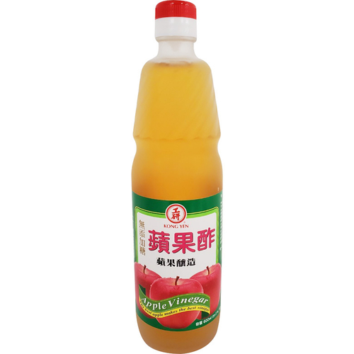 工研 蘋果酢(無糖)(600ml/瓶)