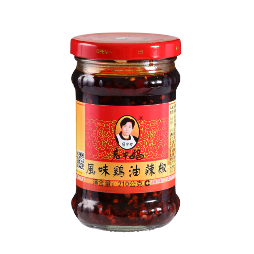 老干媽 風味雞油辣椒(210g/瓶)