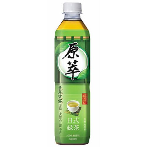 原萃 日式綠茶(580ml*4瓶/組)