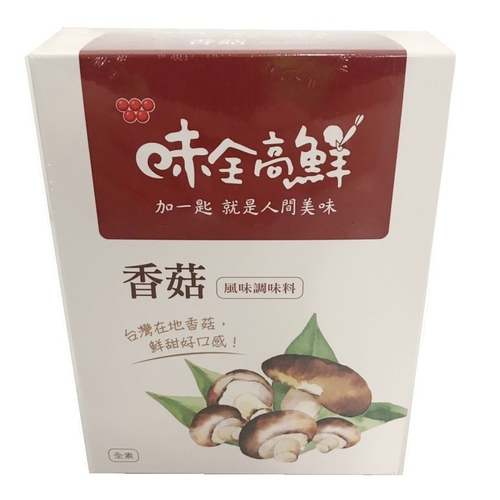 味全 高鮮香菇風味調味料(320g/盒)