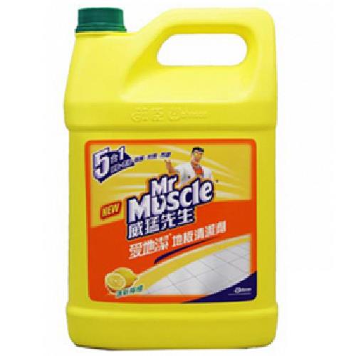 威猛先生 地板清潔劑-清新檸檬(3785ml)
