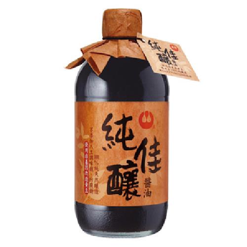 萬家香 純佳釀醬油(450ml/瓶)