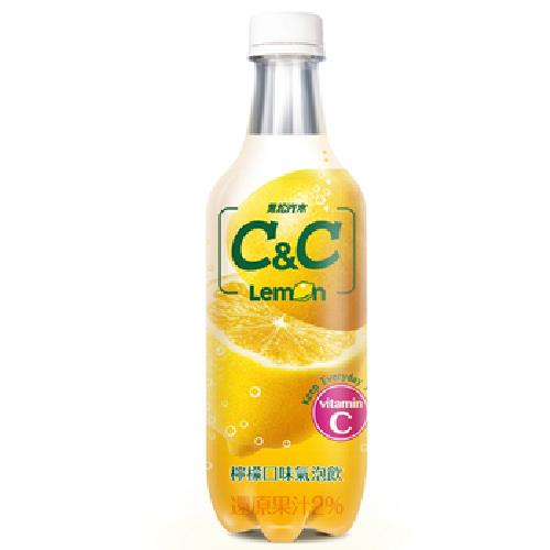 黑松汽水 C&C氣泡飲(檸檬口味)(500ml*4/瓶)