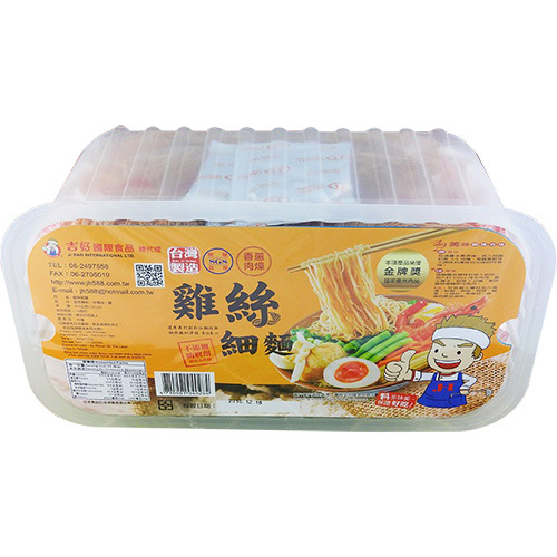 吉好 雞絲細麵(香蔥肉燥-330g/6入盒裝)