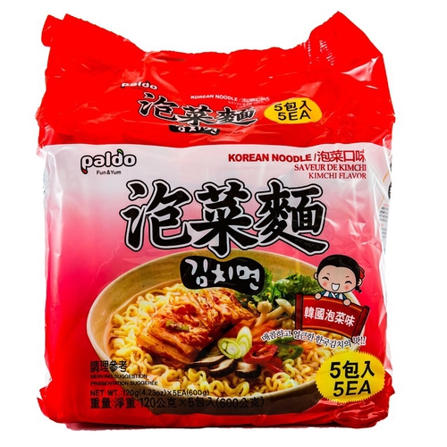 PALDO 高麗麵-泡菜味(120g*5包/袋)