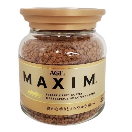 日本AGF 即溶咖啡(80g/罐 - 箴言金咖啡)