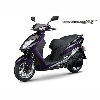 yamaha山叶 新劲战cygnusx fi 125双碟-日行灯版-2018年新车(深紫灰)