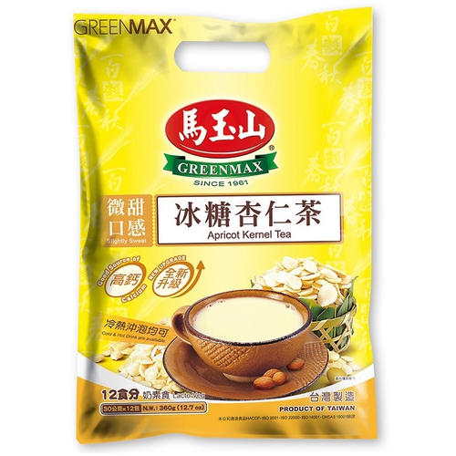 馬玉山 冰糖杏仁茶(30G*12入)