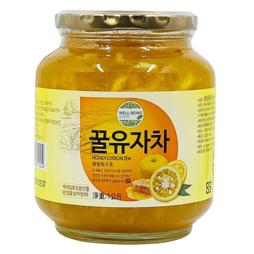 Han Food 韓國蜂蜜柚子茶(1kg/罐)