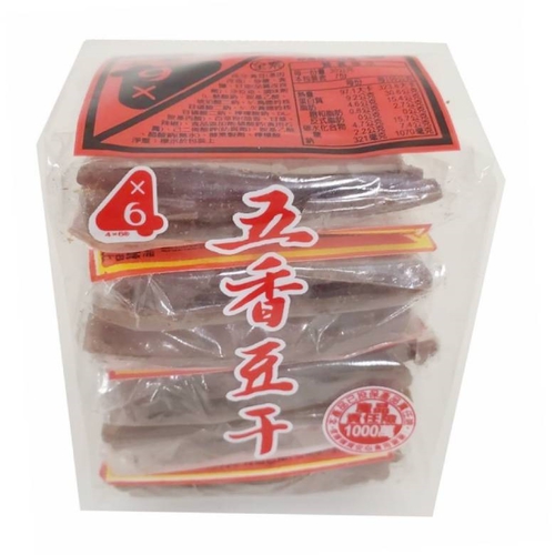 四乘六 五香豆干-紅標(35g*6入/包)